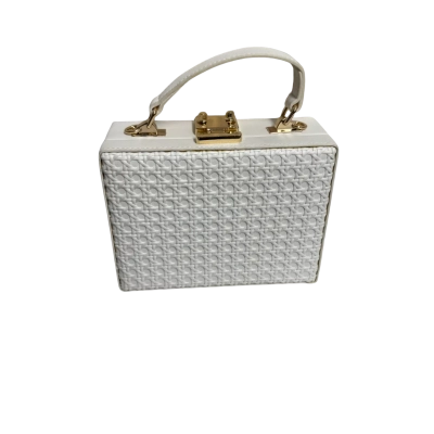 Olga Berg Womens Handbag White 