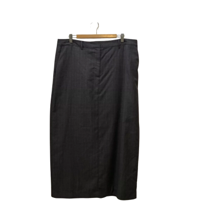 Witchery Women's  Size 16 Pencil Skirt Grey / Pinstriped 