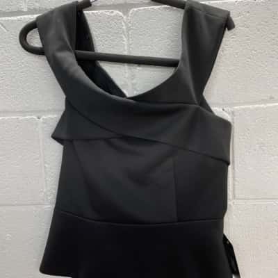 Montique Womens  Size 14 Sleeveless Top Black  
