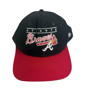 9Fifty Atlanta Braves Mens  Size One Size Cap Black  / Red 