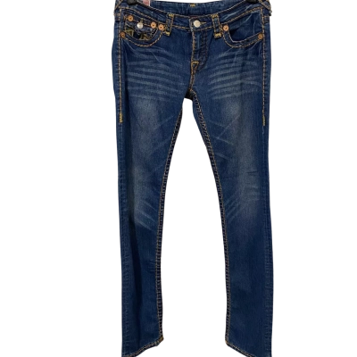 True Religion Womens  Size 31 Low Rise Jeans / Skinny Jeans Blue 