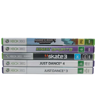 5pcs Xbox 360 Games Bundle 