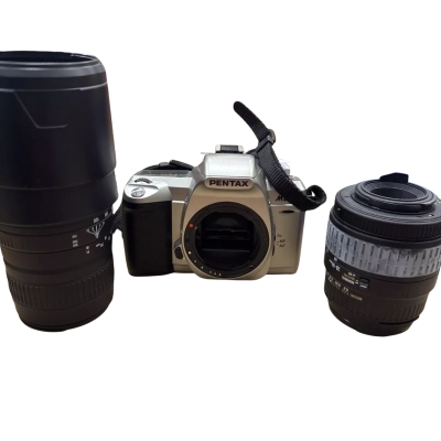 Pentax camera mz-60 bundle 