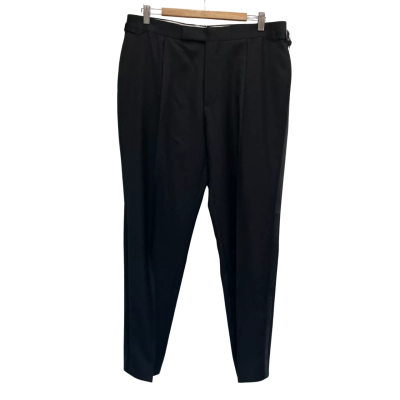 SuitSupply Mens  Size 40 Suit Pants Black 100% Wool BNWT