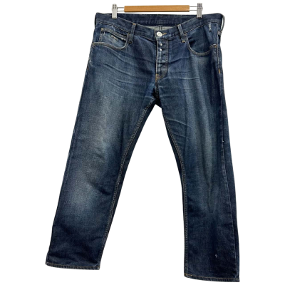 Emporio Armani Womens  Size 33 Denim Blue 