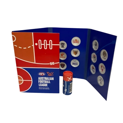 2023 Australian Football League $1 Uncirculated coin collection 