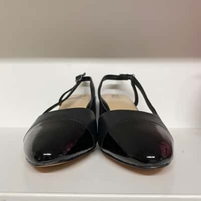 Jane Debster Womens  Size 6 Heels Black  / Nude 