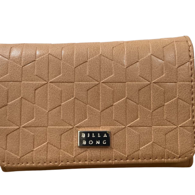 Billabong Womens Brown Madras Wallet