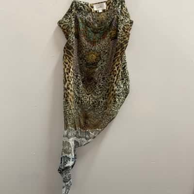 Camilla Womens  Size 1 Sleeveless Top Multicoloured 