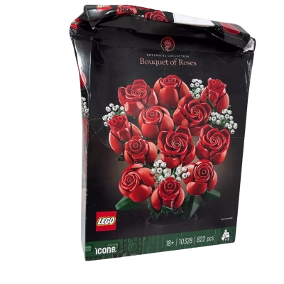 BNIB LEGO bouquet of flowers sealed but damaged box 