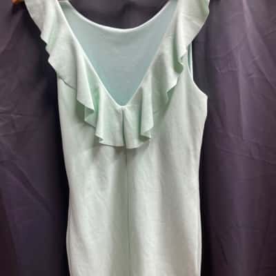 Bardot Frill Ponti Mint Dress 