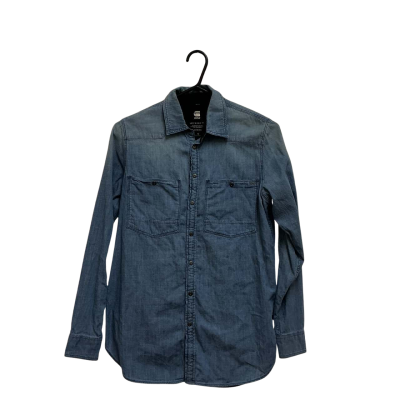 G-Star Raw Mens  Size S Denim Shirt Blue 