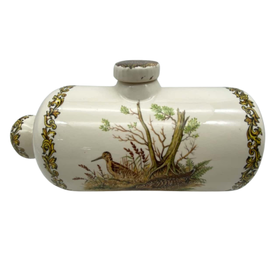 Vintage Heron Cross Staffordshire Pottery Bed Warmer