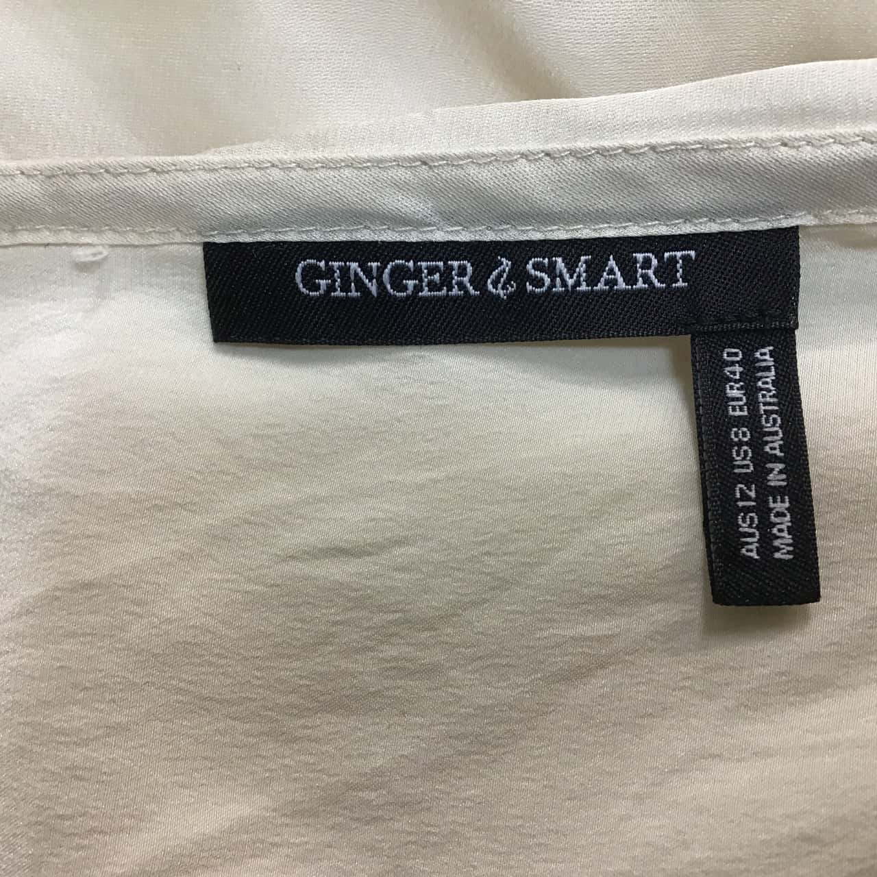 Ginger & Smart One Shoulder Silk Dress with Sash(s)