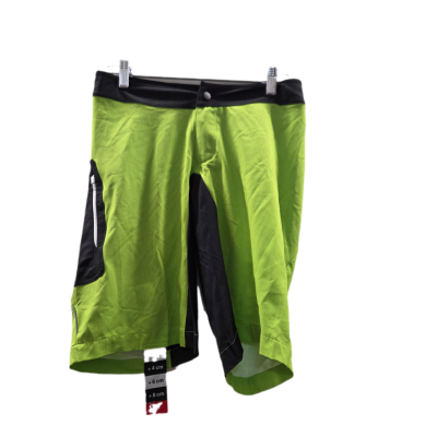 BNWT Cuore Mens  Size XS Bike Shorts Black  / Green 