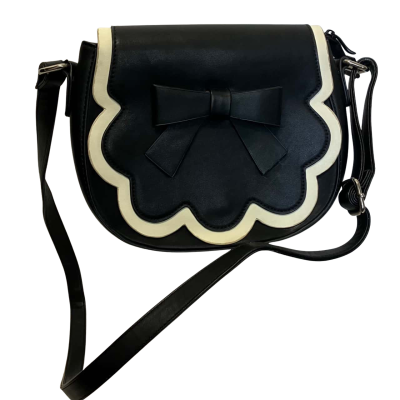 Beyond Retro Black Bow bag