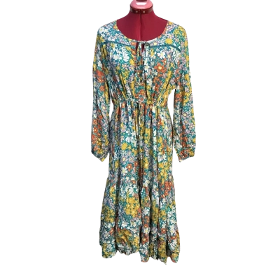 Jaase Womens  Size XL Casual Dress Floral / Multicoloured
