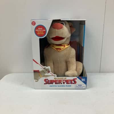 DC League Of Superpets ‘Kryto Talking Plush’ NEW