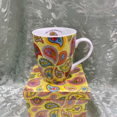 Divinity Boutique Paisley Coffee Mug