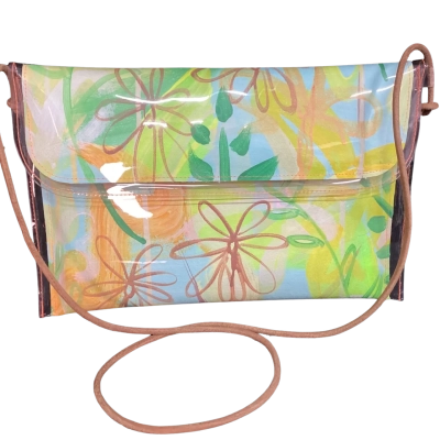  Tiff Manuell Large Clutch Green / Yellow 