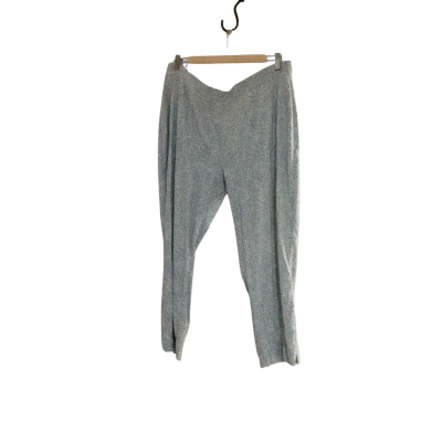 Foil  Women's Size 16 Wide Leg Pants Grey / White 
