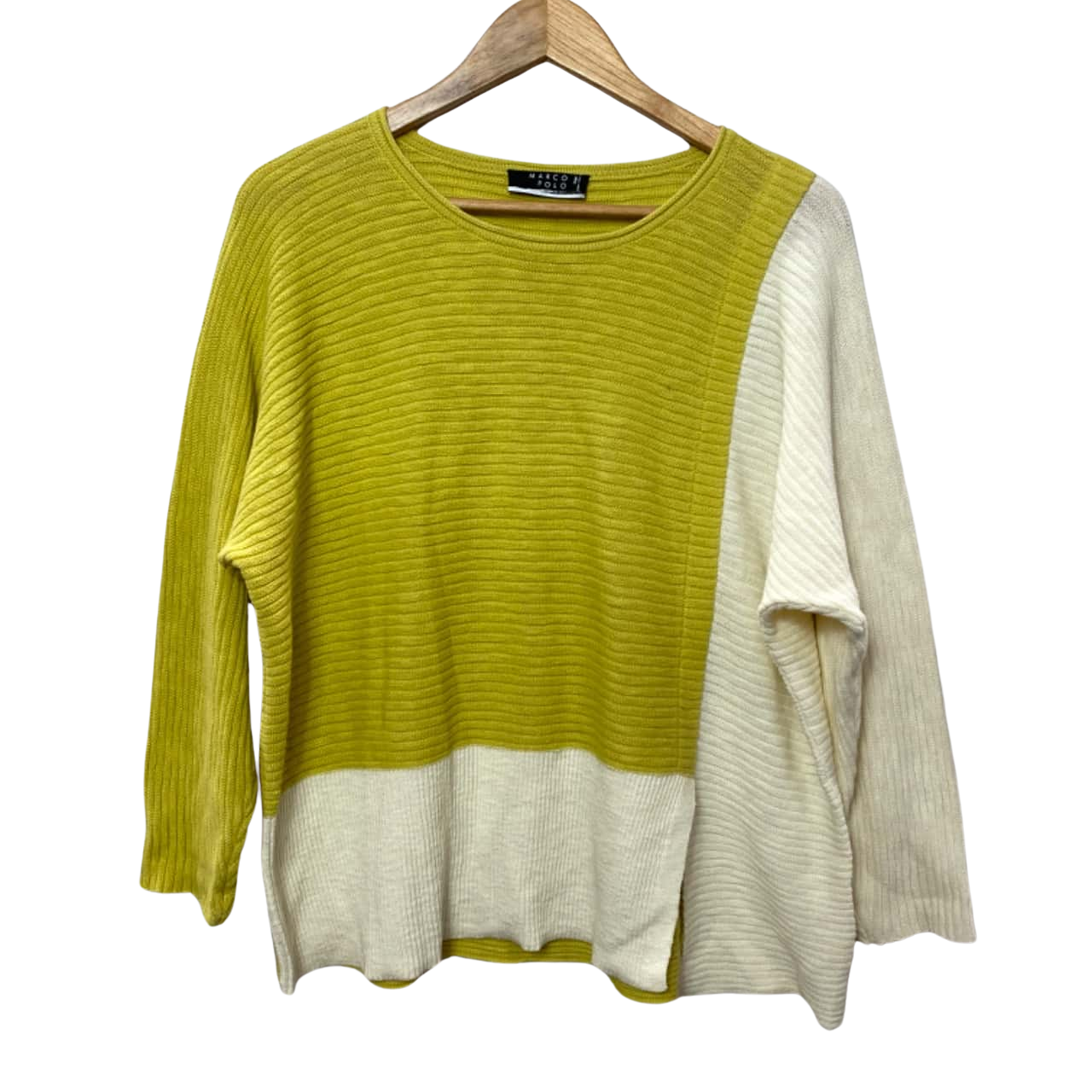 marco polo pullover damen blau