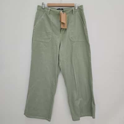 Princess Highway Womens  Size 14 Blue / Olive Pant 