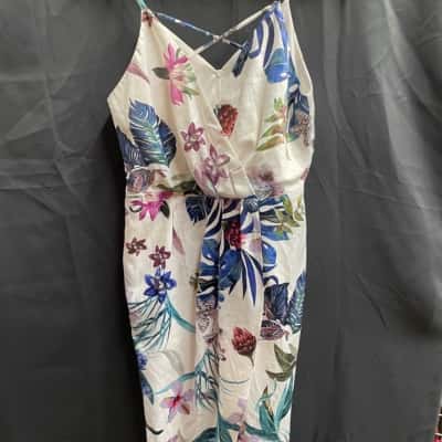3rd Love Womens Size 10 White Floral Dress