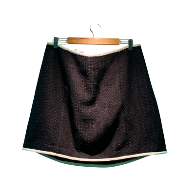Portmans Womens  Size 18 Mini Skirt Black  / Off White 