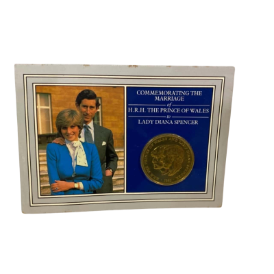 Coin Commemorating The Marriage of The Prince of Wales and Lady Diana 