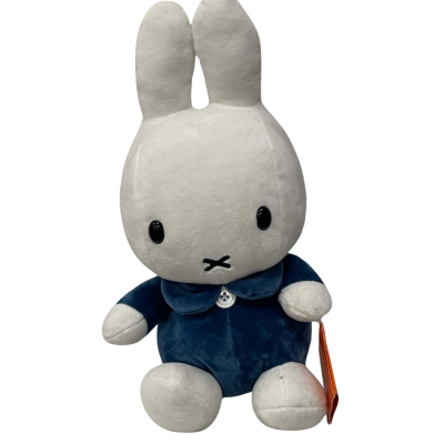Dick Bruna Miffy Plush Bunny Toy  15” Blue 