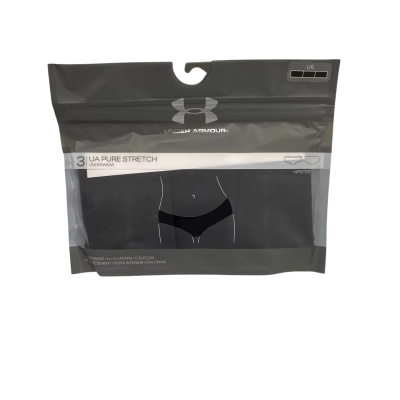 3 Pack Under Armour Womens  Hipster Size L Underwear Black  