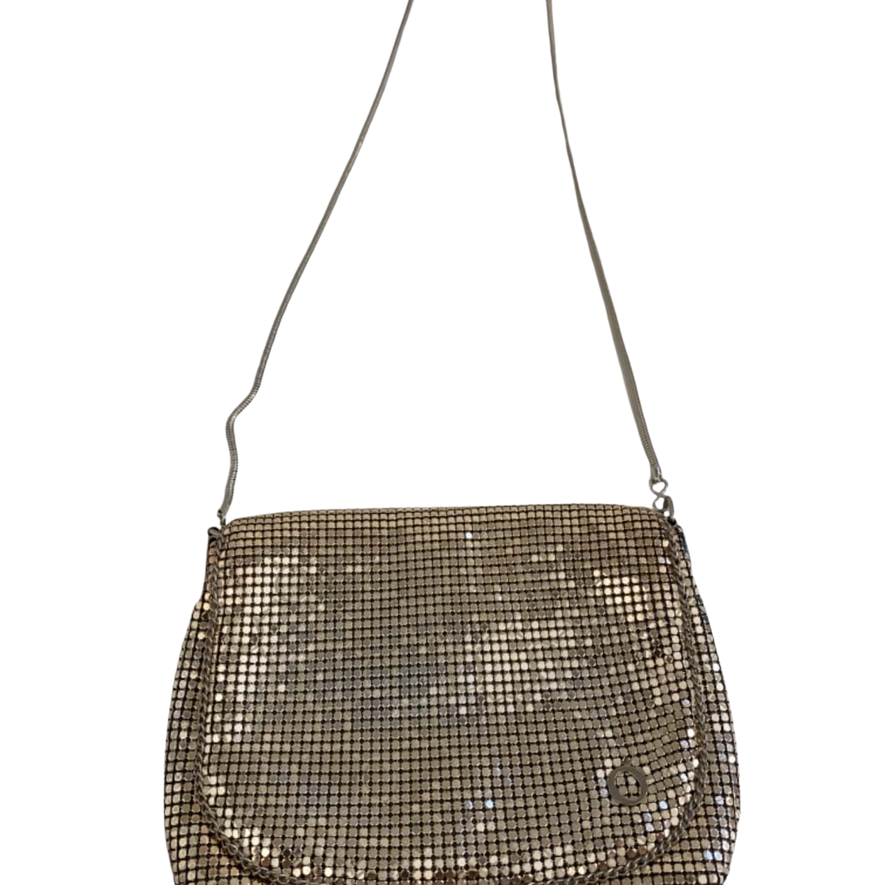 Vintage Oroton Womens Cross Body Bag Silver (s)