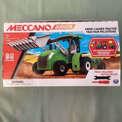 Meccano Junior Front Loader Tractor – Parts/Project – Manual Inc.
