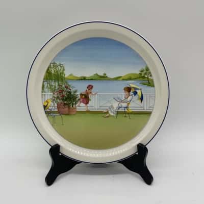 ‘Villeroy & Boch’ Wall Plate The Romantic Seasons No. 2 Summer [S#3]