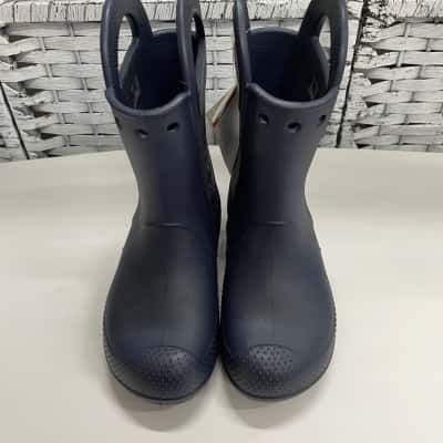 Crocs Kids  Size 32 Gumboots Blue 