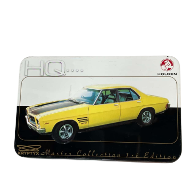 Holden Master Collection 1st Edition Metal Box