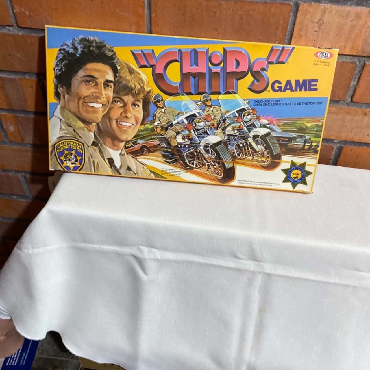 Vintage 1981 Chips Board Game