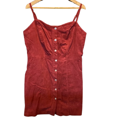 City Chic Dress Sweet Corduroy   Size XS 