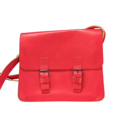 Barbara Wiggins Handcrafted Satchel Bag Pink  