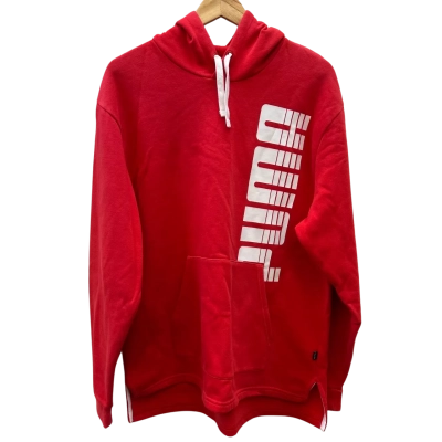 Puma Mens Size L Red Hoodie  
