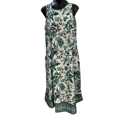 Emery rose Womens  Size XL Casual Dress Floral / Green / White 