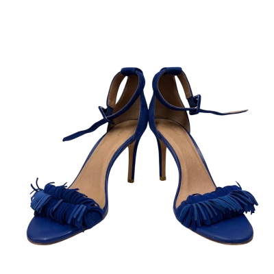  Womens  Size 39.5 Heels Blue 