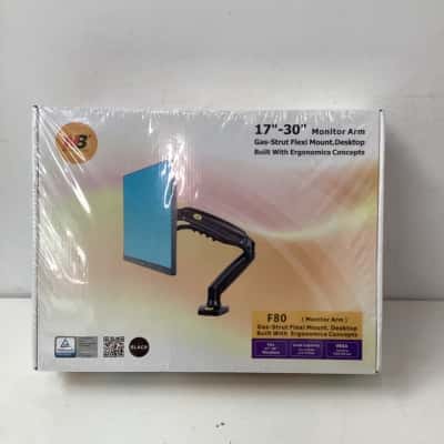 NEW - NB F80 Gas-Strut Flexi Mount. Desktop Built with ERgonomics Concepts