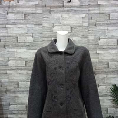  Women's Stop Over Size XL Open Jacket / Winter Jacket Black  / Grey 