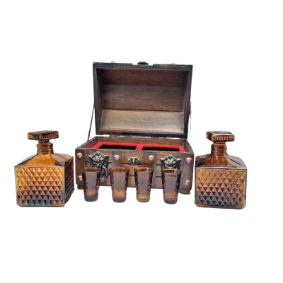 VINTAGE MEDIEVAL REVIVAL TREASURE CHEST  1960S TO 1970S 