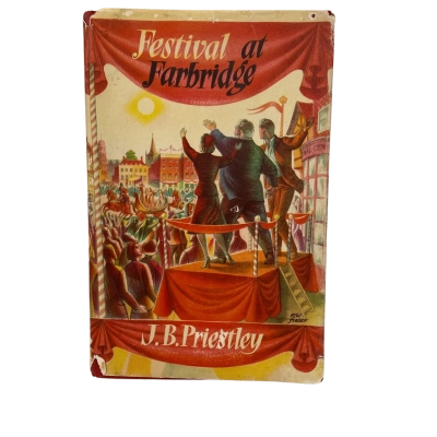 First edition book from 1951 festival at farbridge by J.B.Priestley