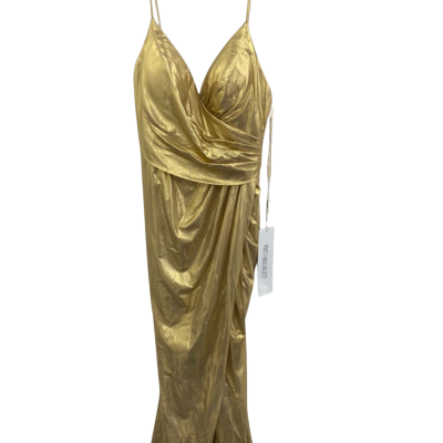 Portia & Scarlett Womens  Size 4 Formal Dress Gold 