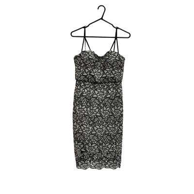 Forever New Womens Pencil Dresses Size 10 Black  / White 