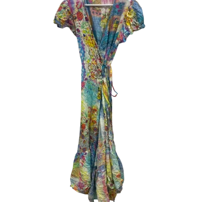  Ruby YaYa  Size L Multicoloured Vibrant Dress  